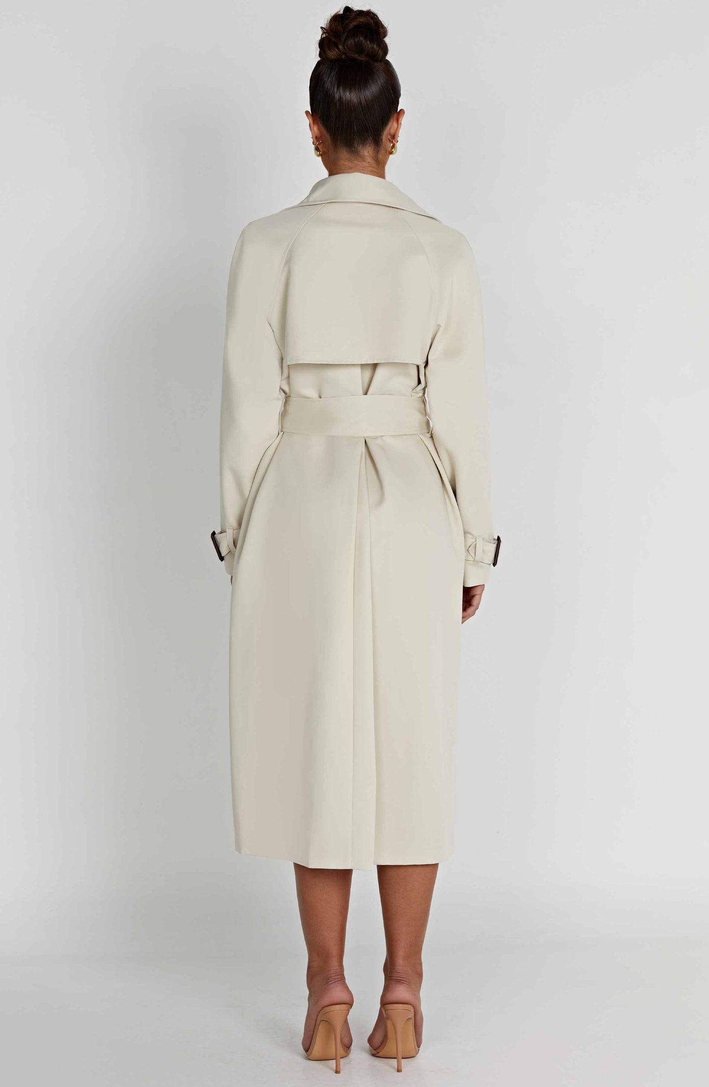 Cappotto trench Camila in sabbia