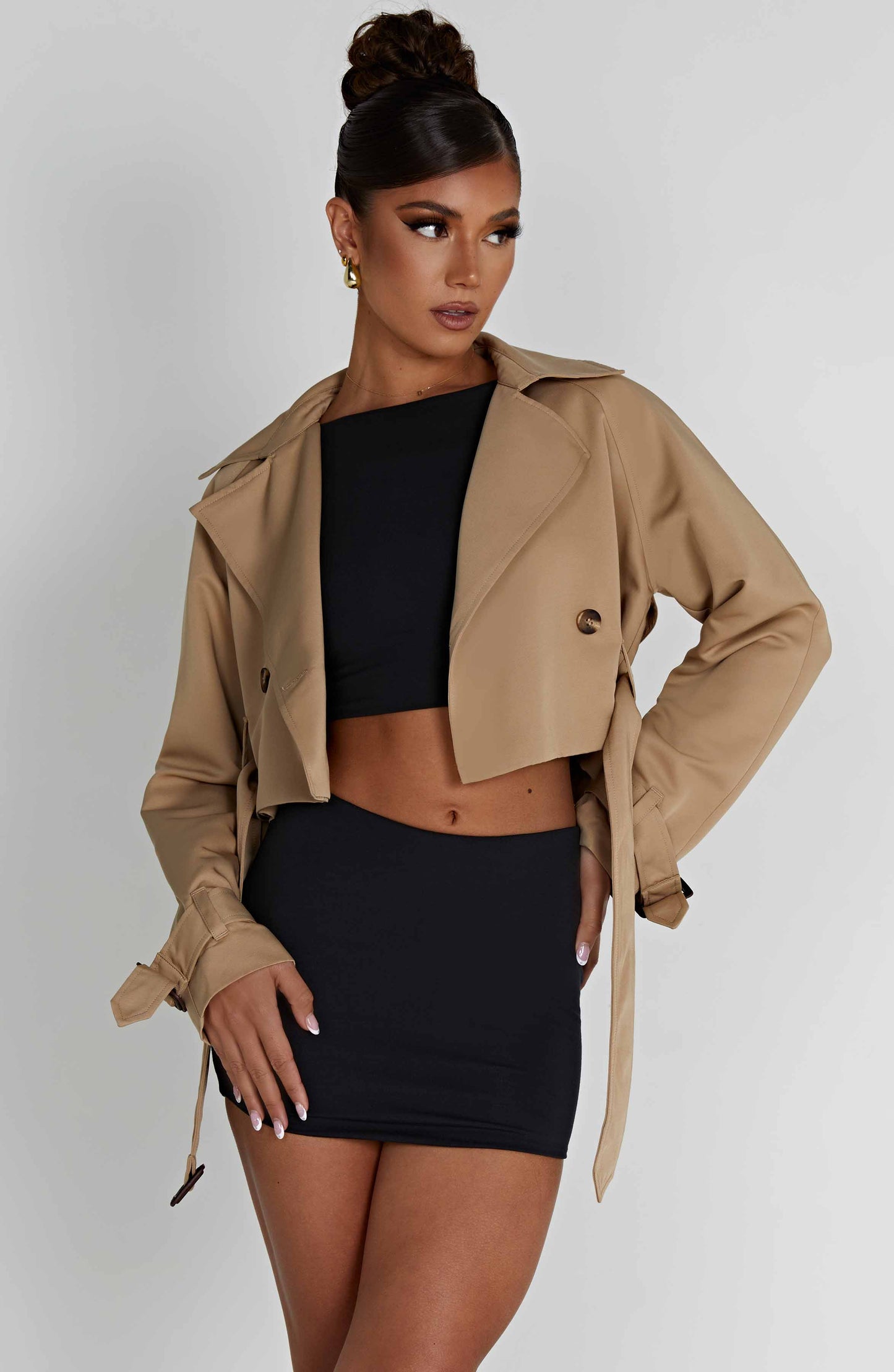 Impermeabile Caprice Cappotto Beige
