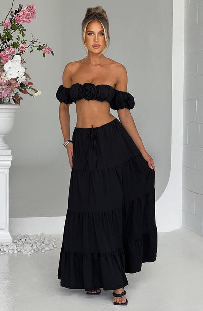 Maxi Gonna Carmen Nero