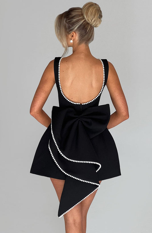 Vestito Mini Abito Donna Carrie Nero