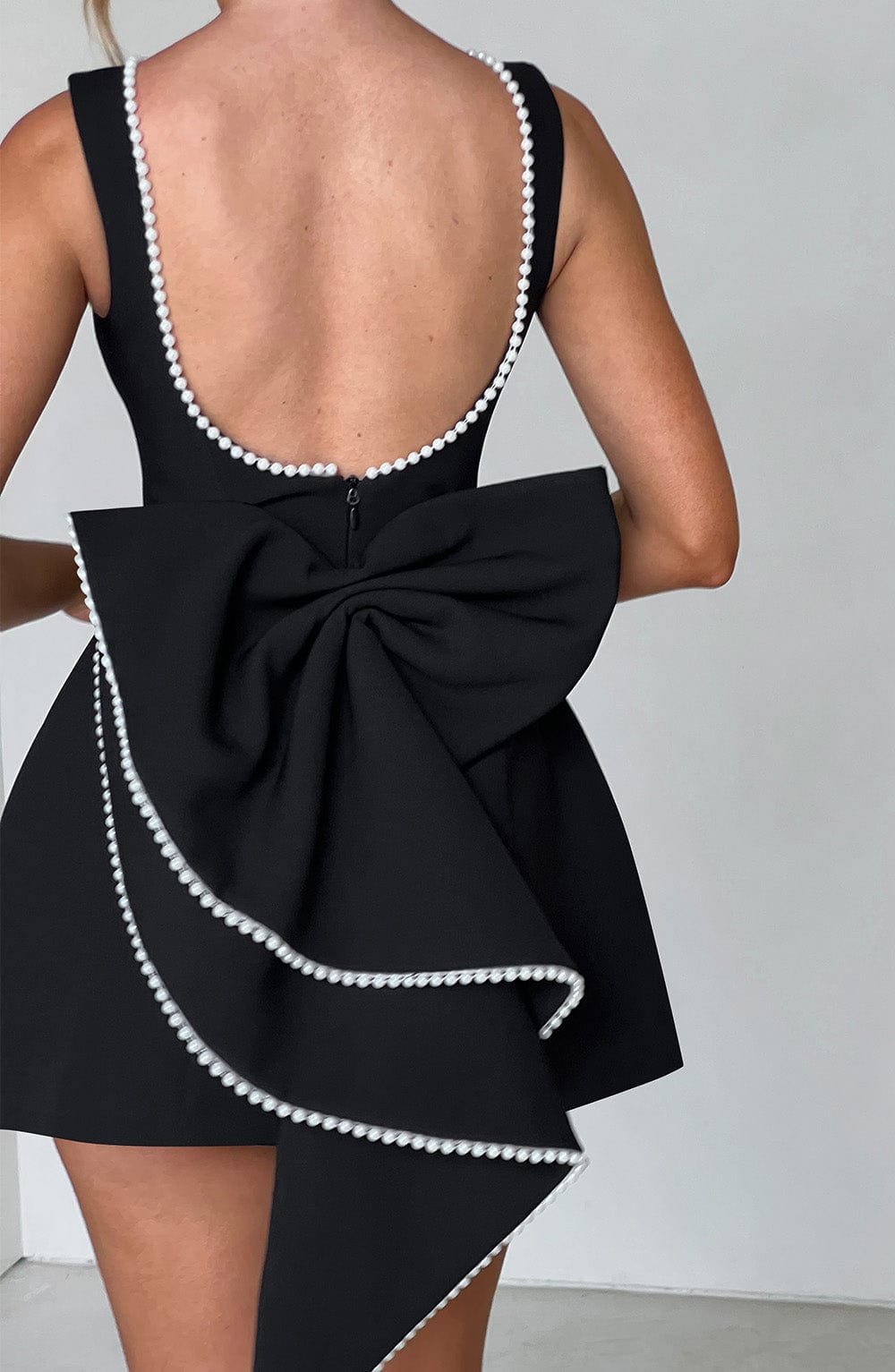Vestito Mini Abito Donna Carrie Nero
