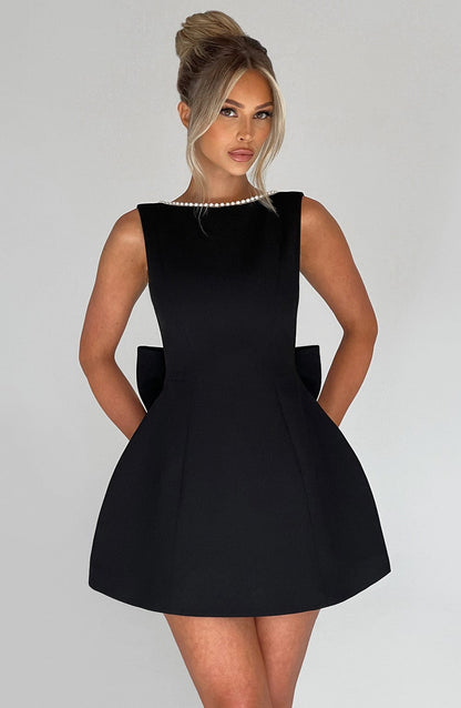 Vestito Mini Abito Donna Carrie Nero