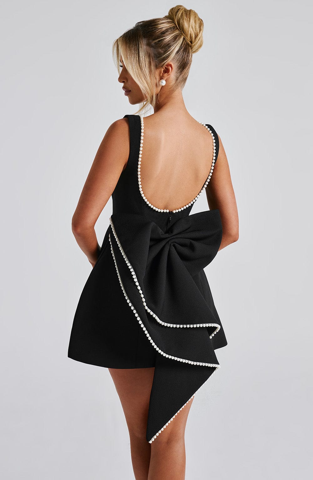 Vestito Mini Abito Donna Carrie Nero