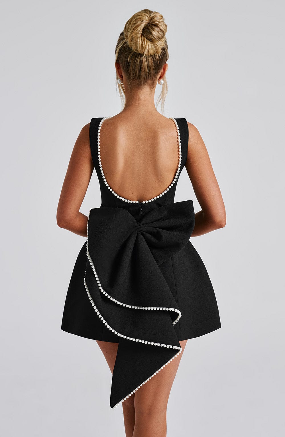 Vestito Mini Abito Donna Carrie Nero