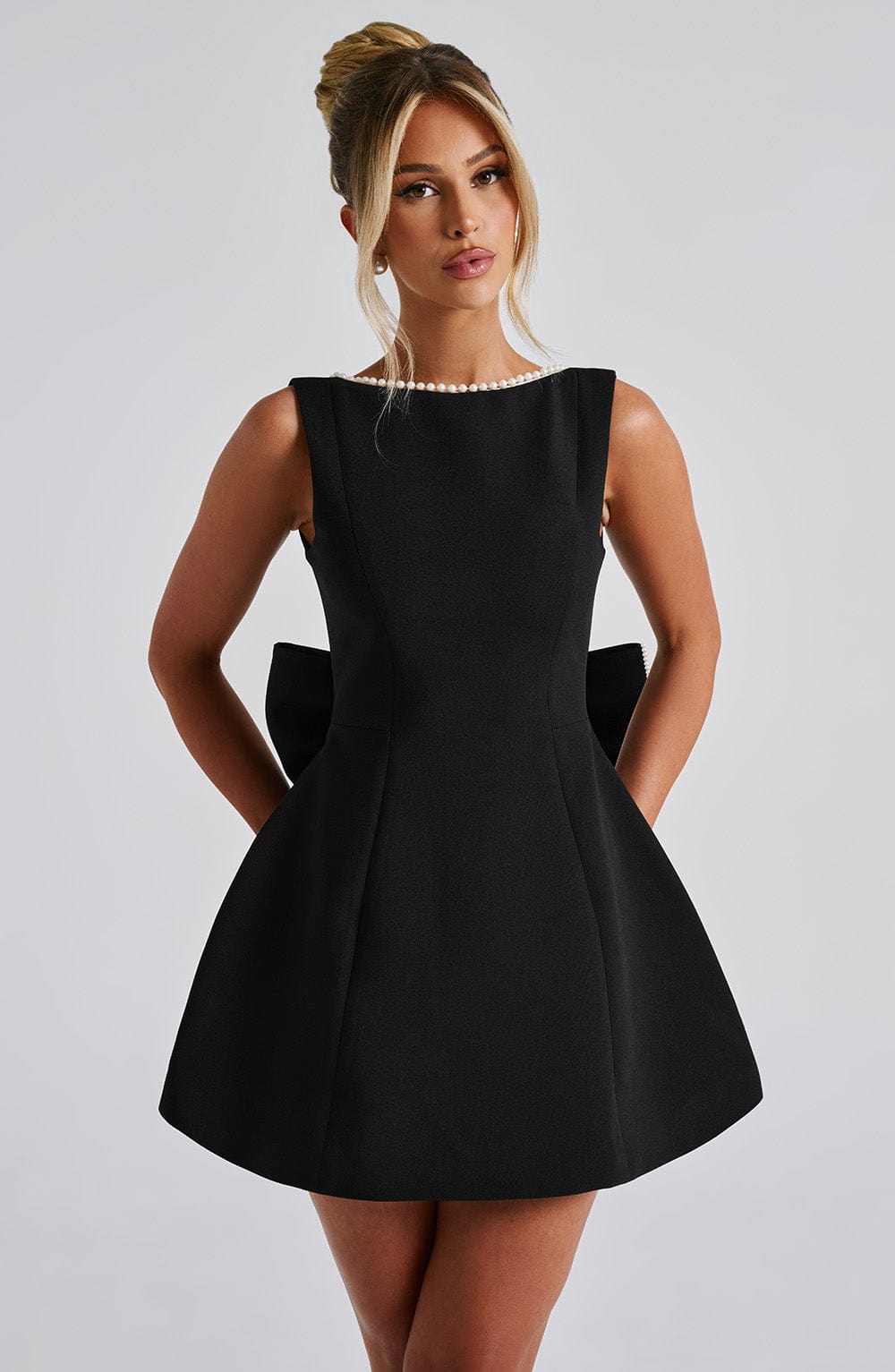 Vestito Mini Abito Donna Carrie Nero