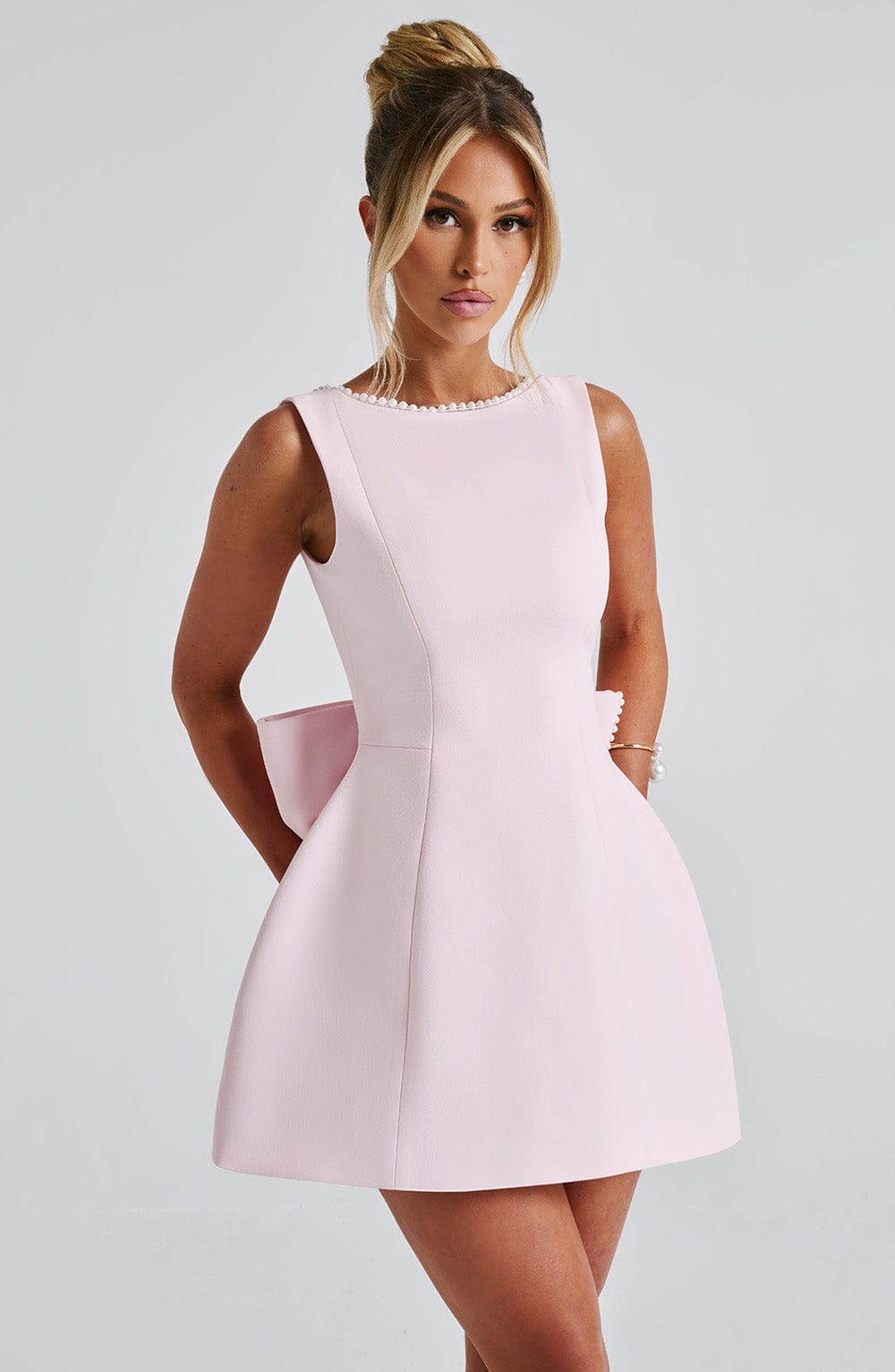 Vestito Mini Rosa Carrie