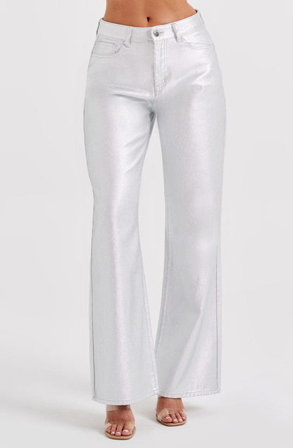 Pantalone Argento Cassidy