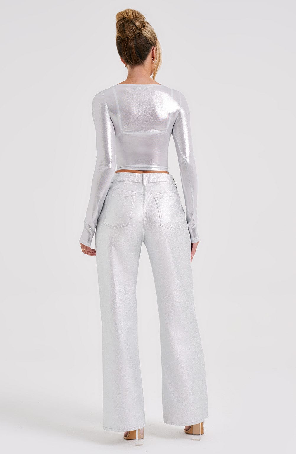 Pantalone Argento Cassidy