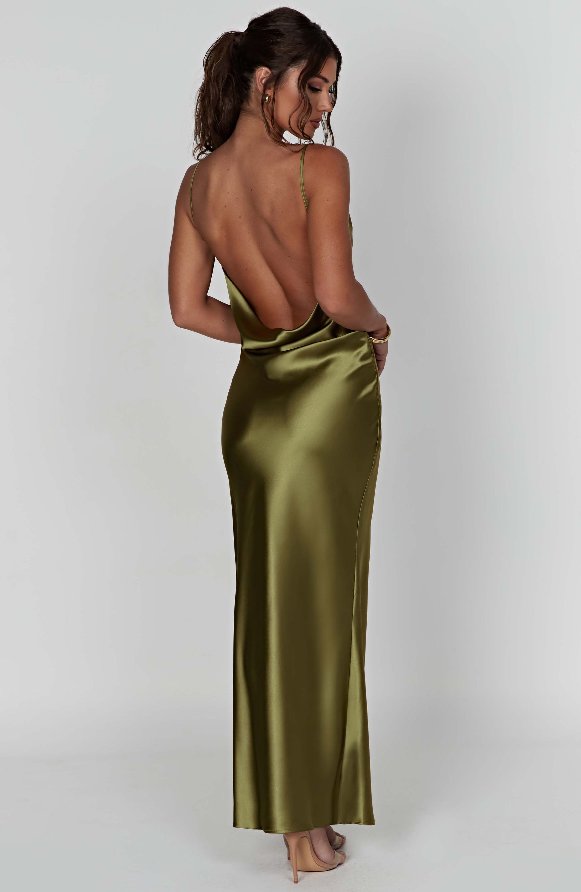Abito Maxi Celestina Khaki