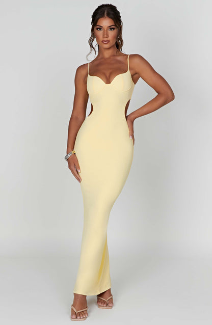 Abito Maxi Celine Limone
