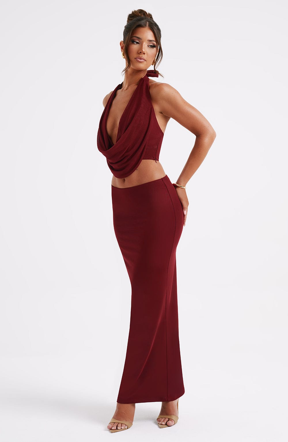 Top Burgundy Chrishelle