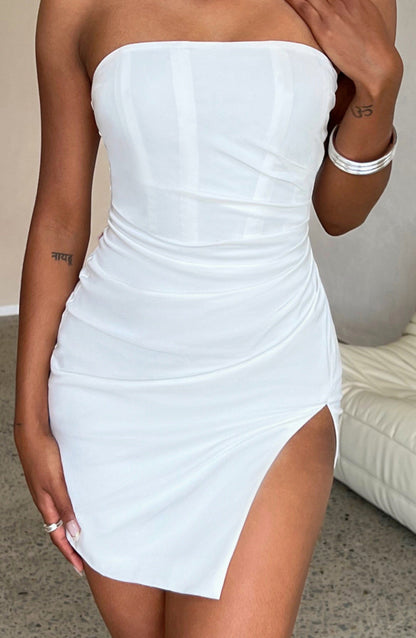 Abito Mini Christiana Bianco