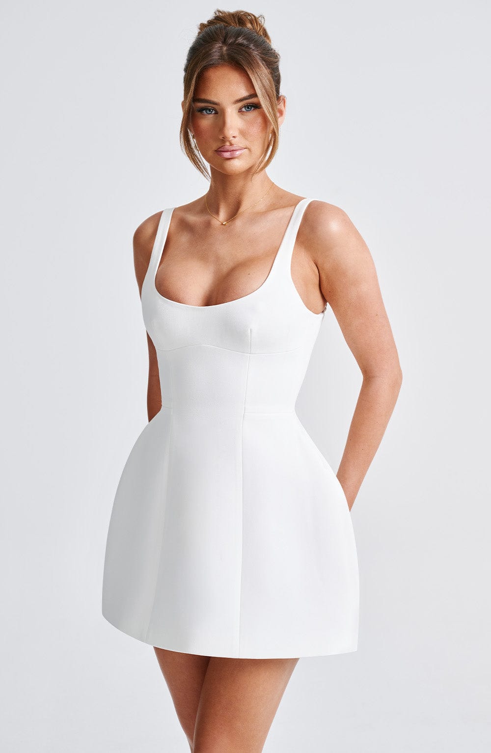 Abito da Sposa Claretta Mini Avorio
