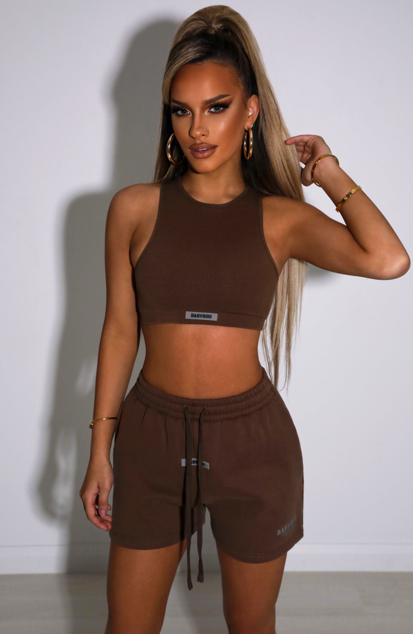Pantaloni Luxe Cora - Cioccolato