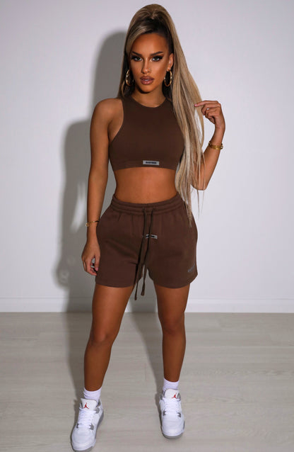 Pantaloni Luxe Cora - Cioccolato