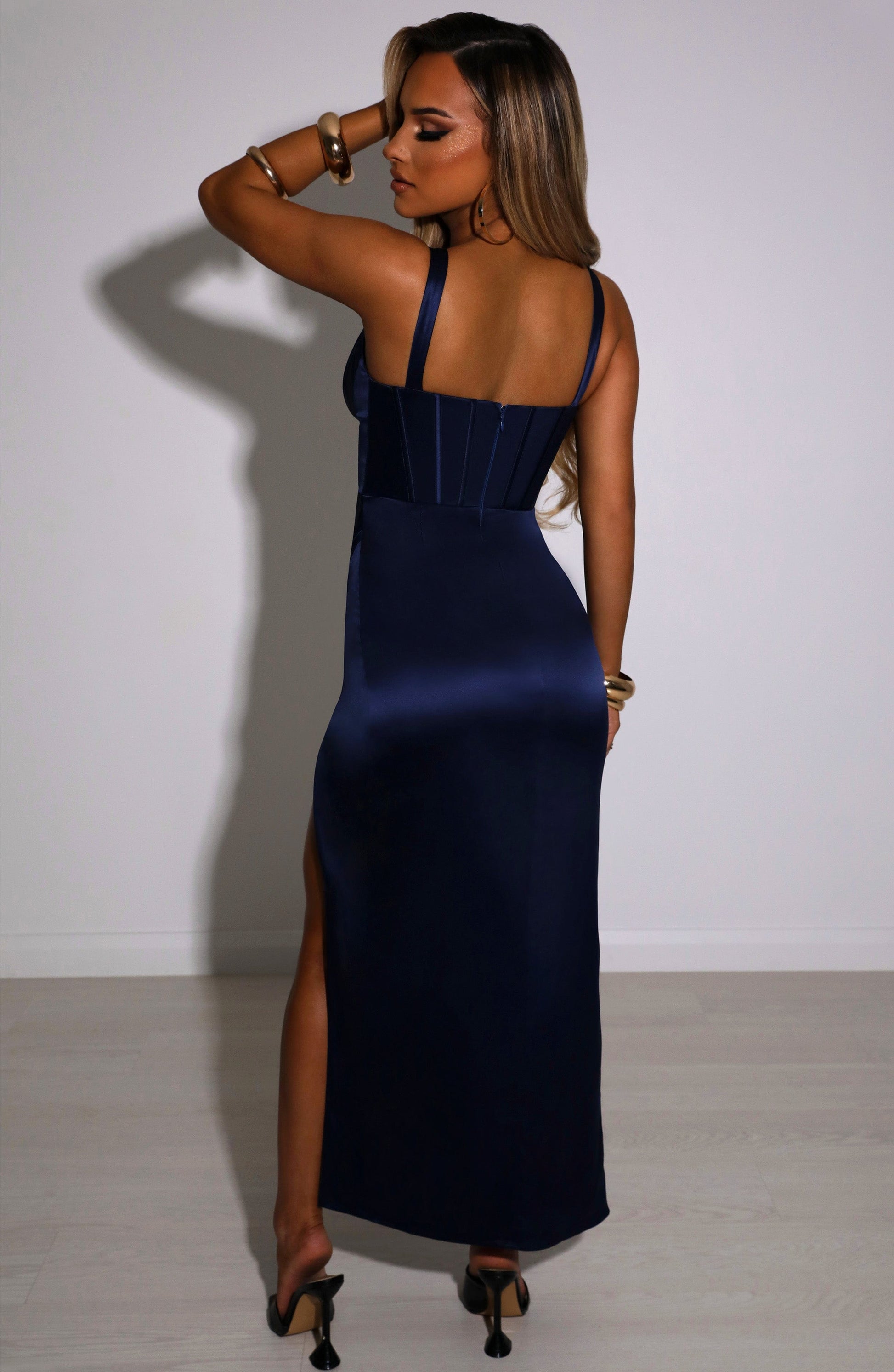 Abito Cordelia Maxi Blu