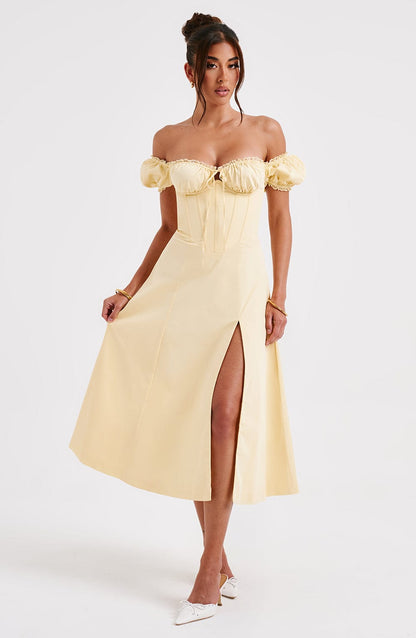 Abito Midi Courtney Limone
