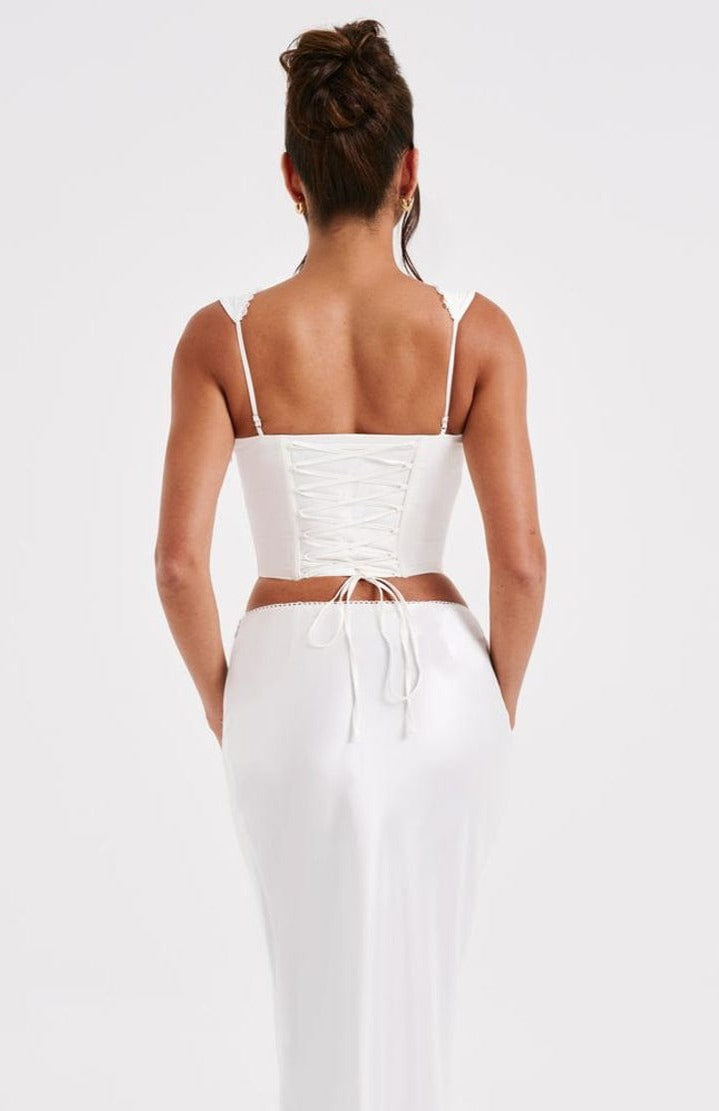 Top di moda ivory
