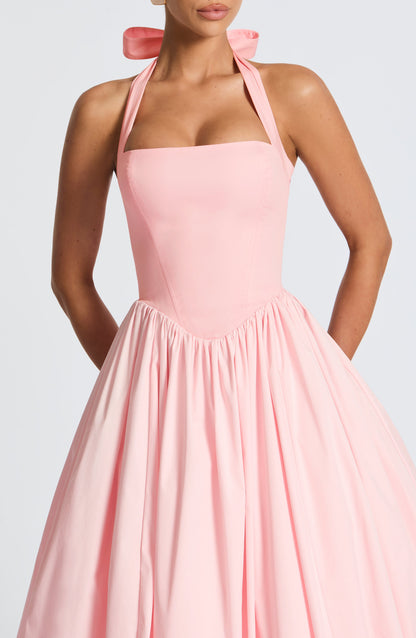 Vestito Cressida Midi Rosa