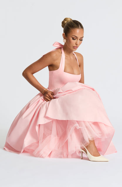 Vestito Cressida Midi Rosa
