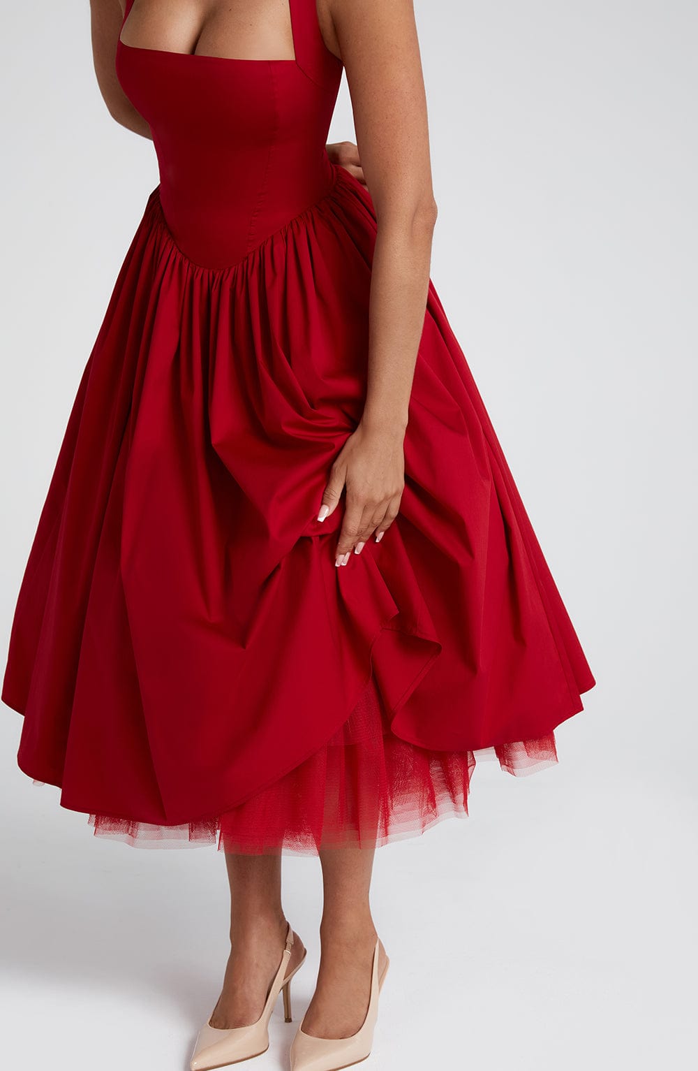Vestito Rosso Cressida