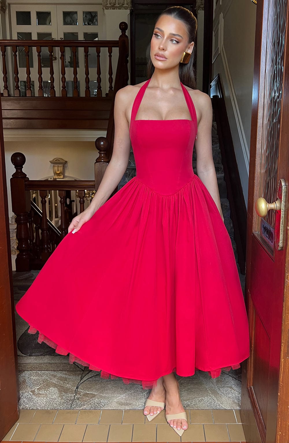 Vestito Rosso Cressida