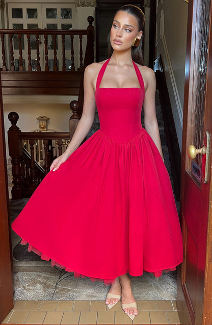 Vestito Rosso Cressida
