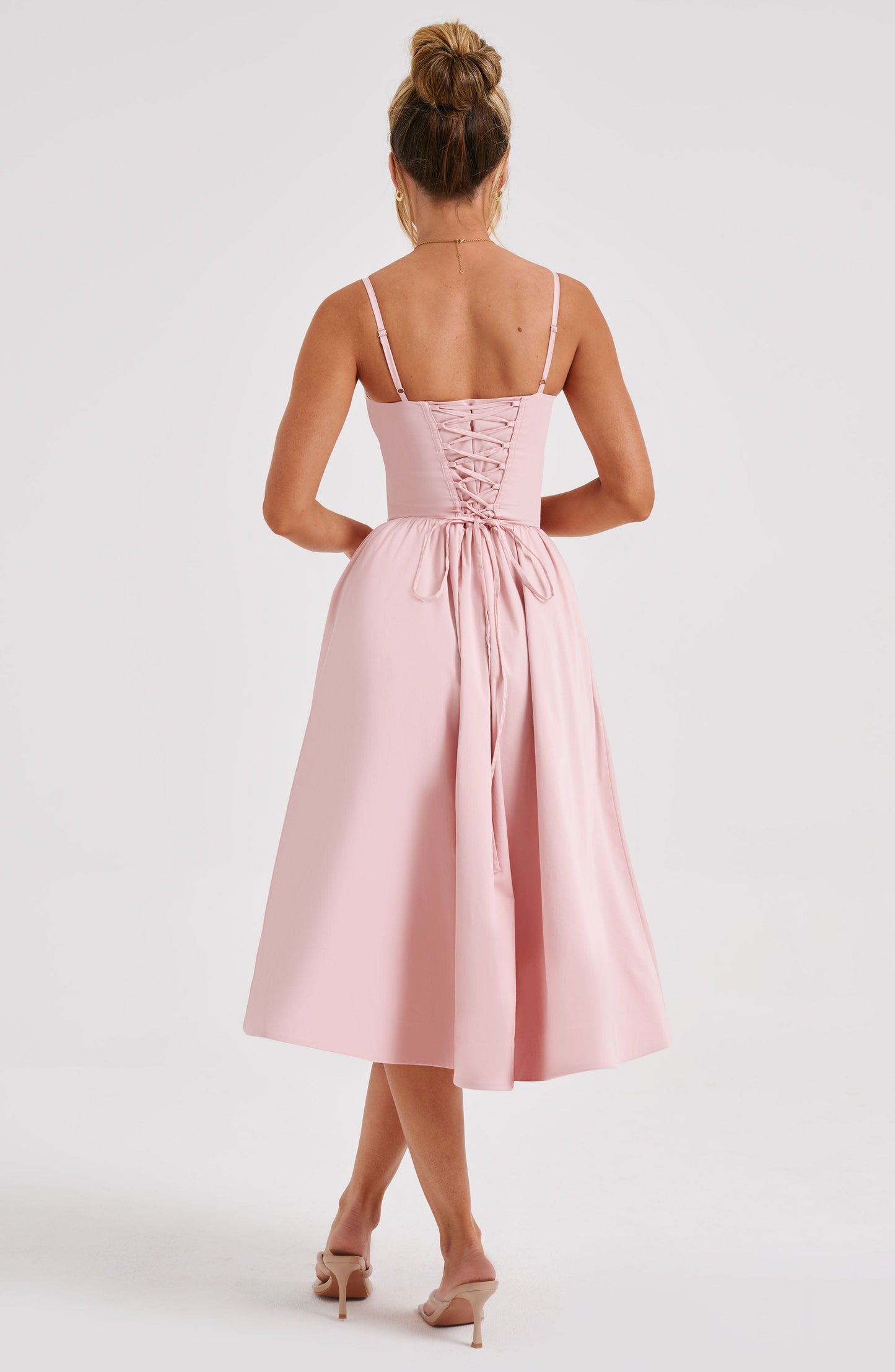 Vestito Midi Rosa