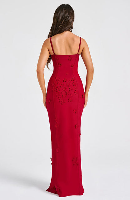 Abito Maxi Rosso
