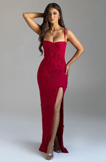 Abito Maxi Rosso
