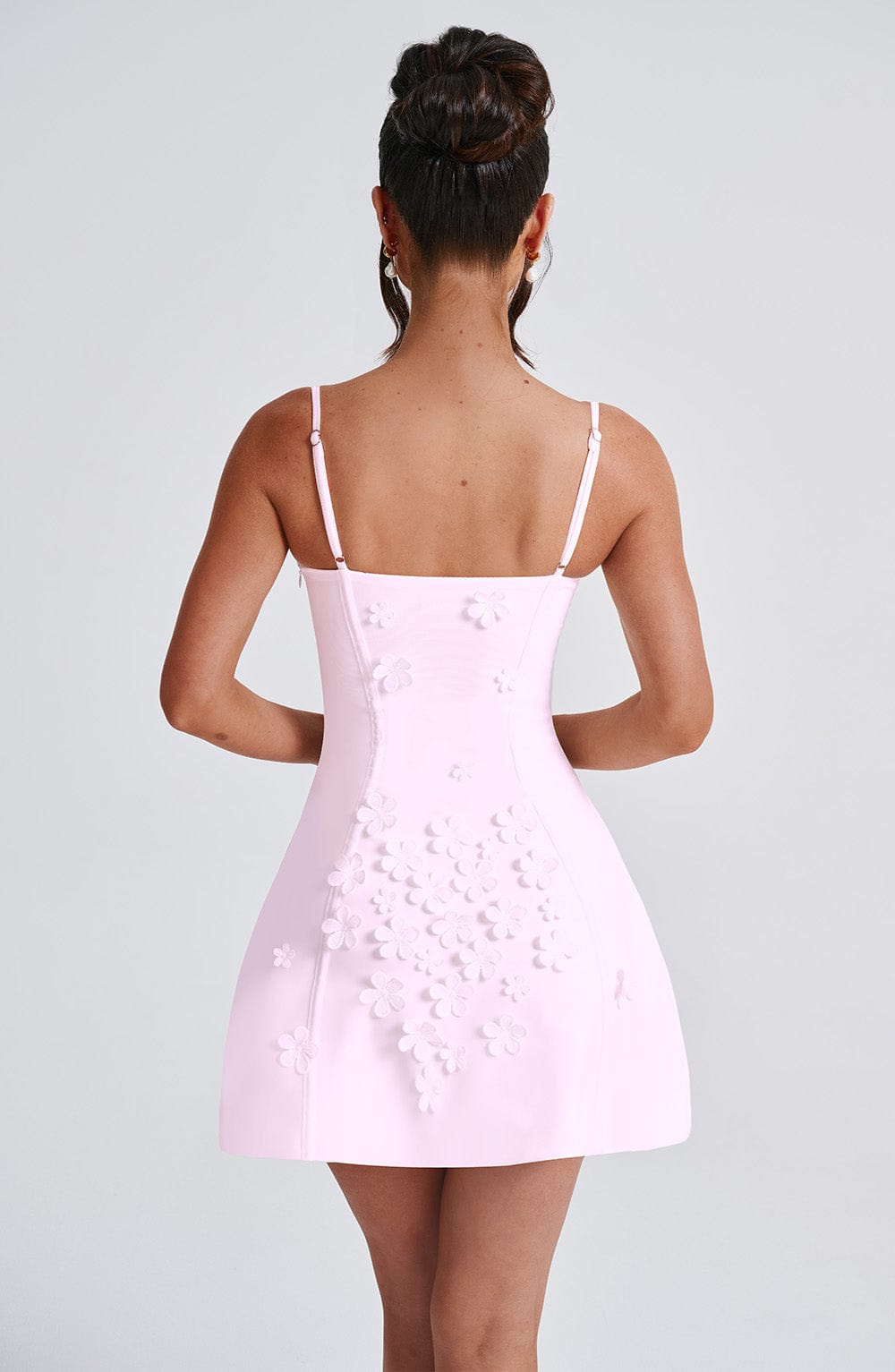 Abito da donna in mesh rosa