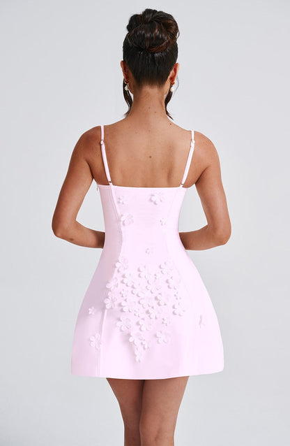 Abito da donna in mesh rosa