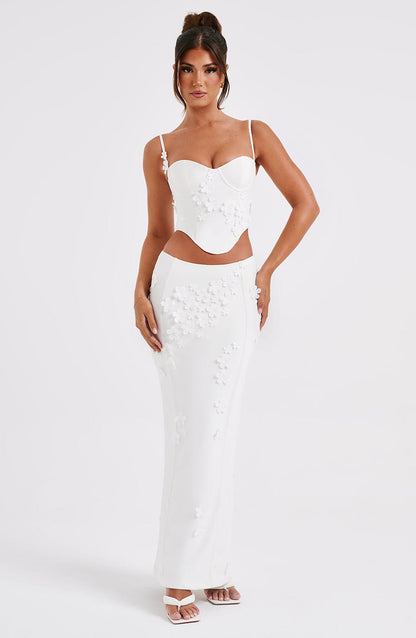 Top Donna Bianco Dalary