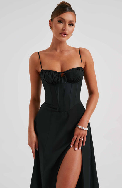 Abito Deanna Midi Nero