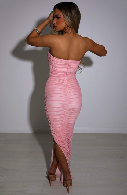 Abito Maxi Rosa