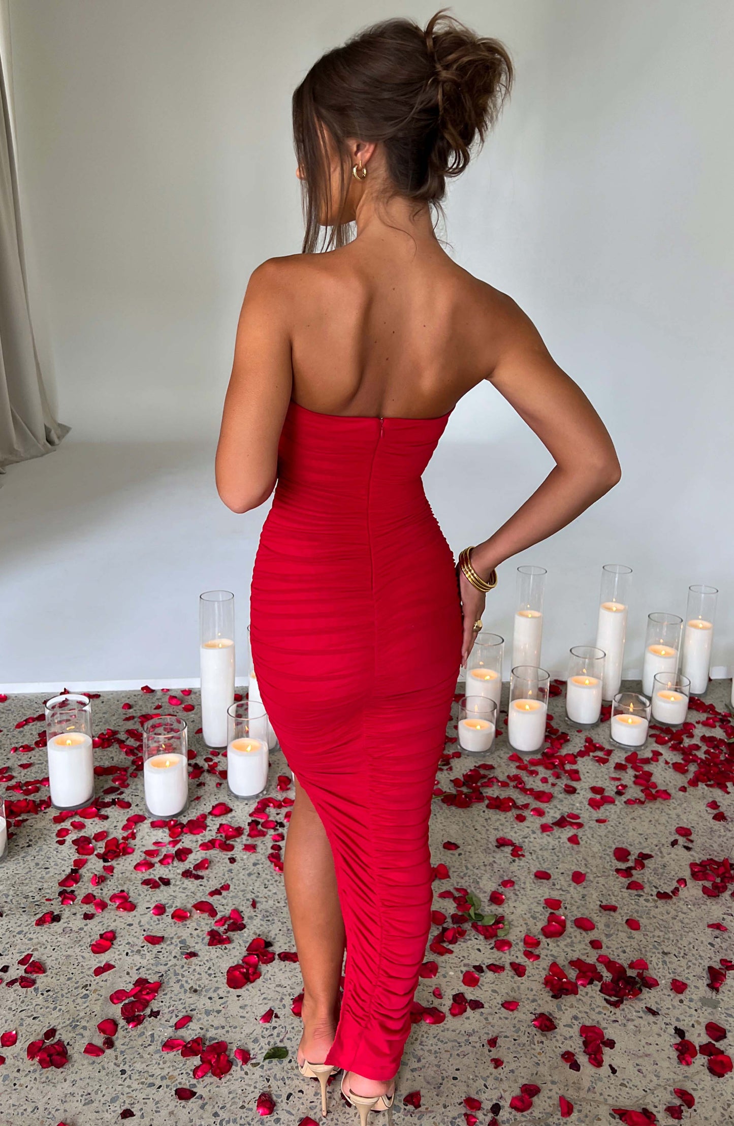 Abito da sera rosso