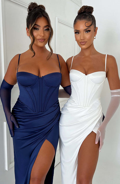 Abito Maxi Despina Blu Marina