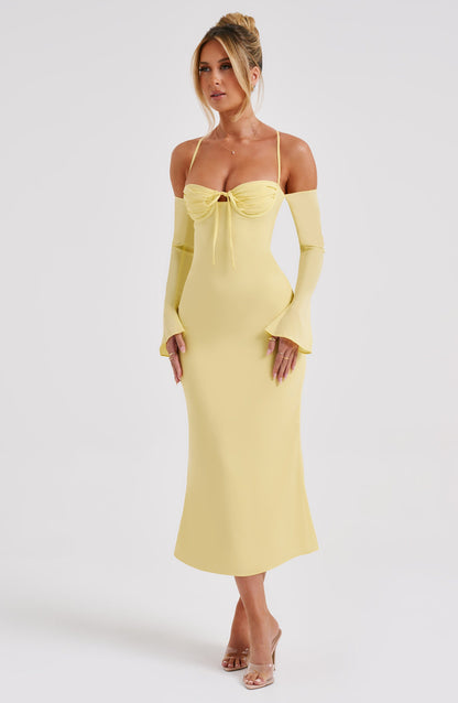 Abito Midi Dulce Limone