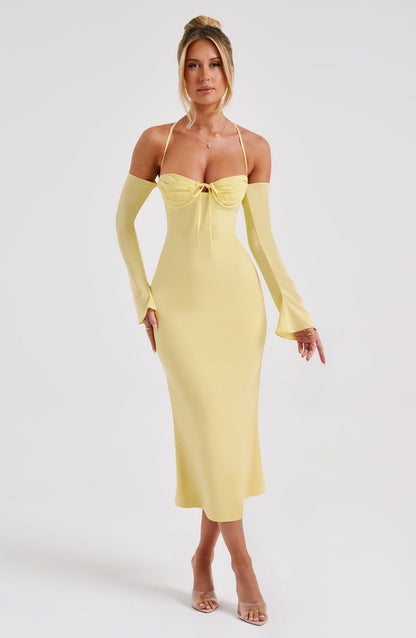Abito Midi Dulce Limone