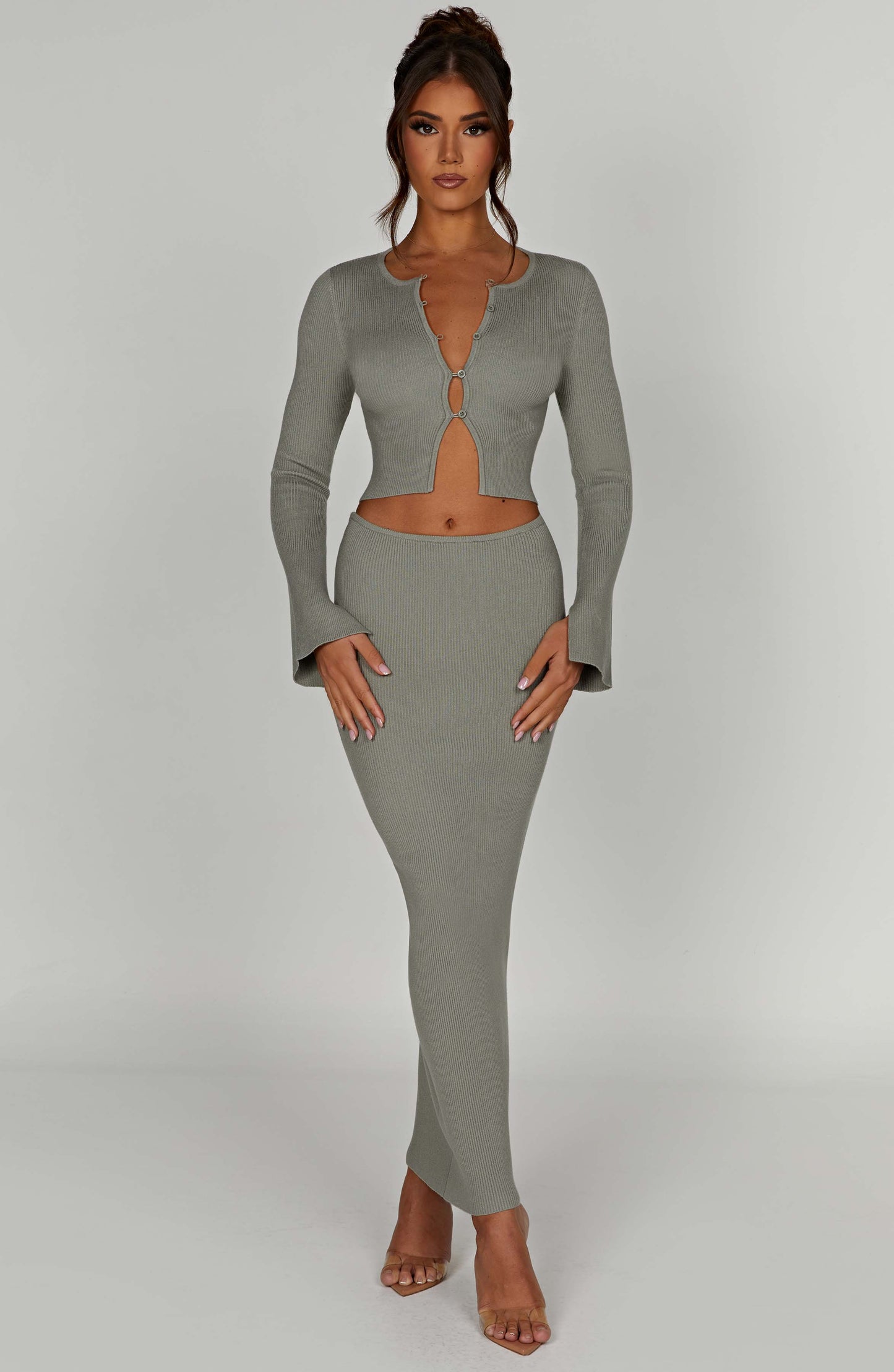 Maglia Elia Khaki Donna