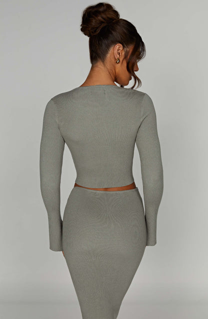 Maglia Elia Khaki Donna