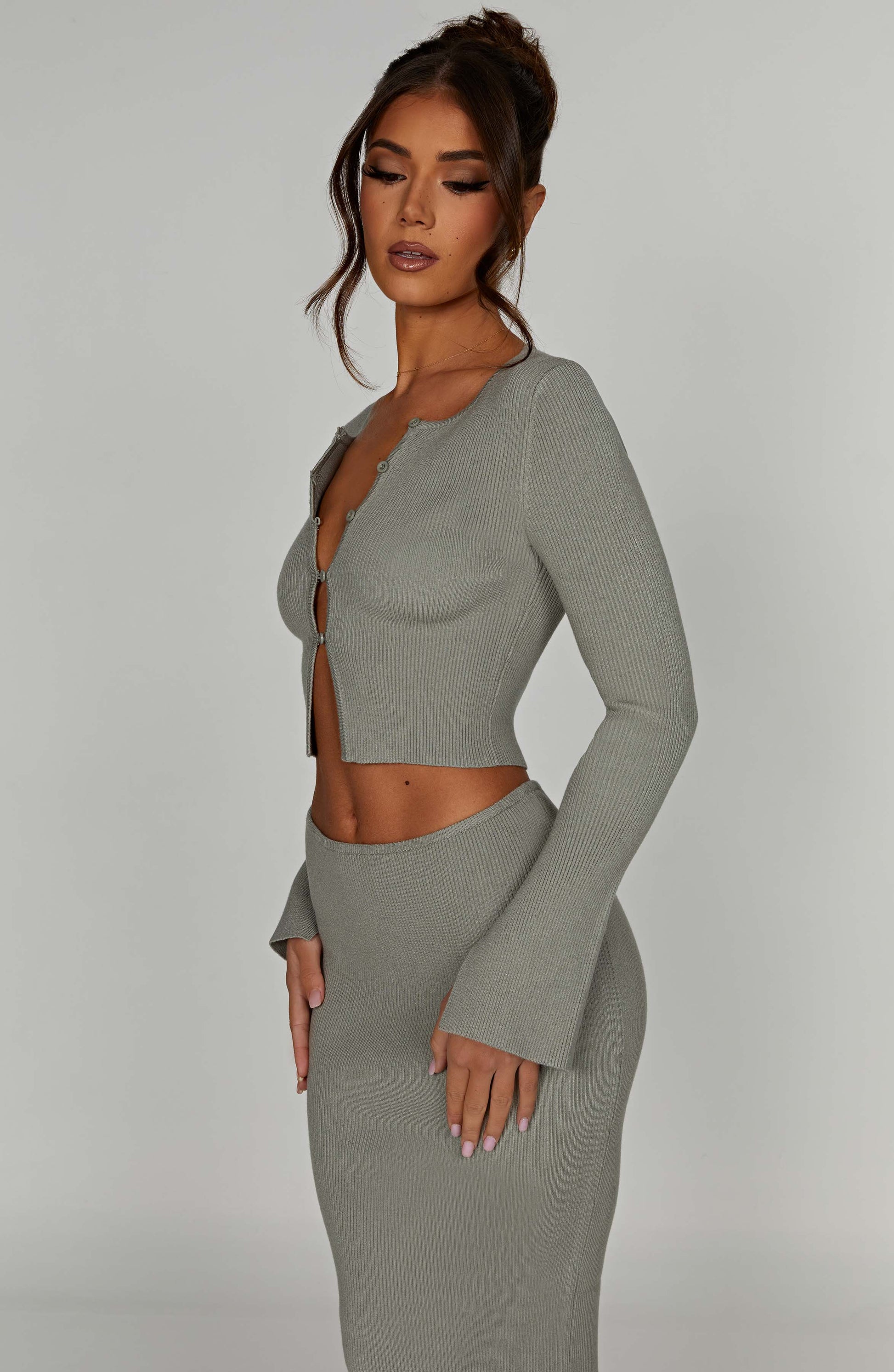 Maglia Elia Khaki Donna