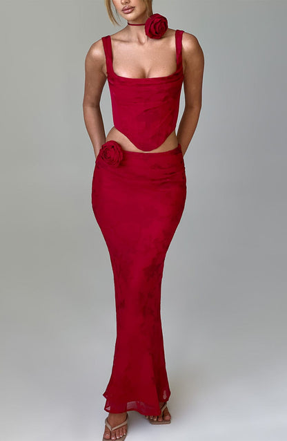 Reggiseno Elizabeth Rosso Esclusivo