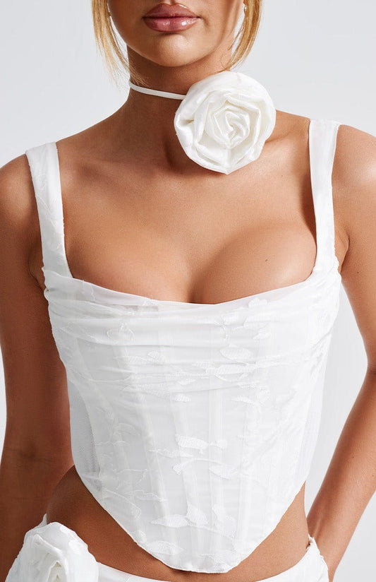 Colore Ivory Fiore Choker