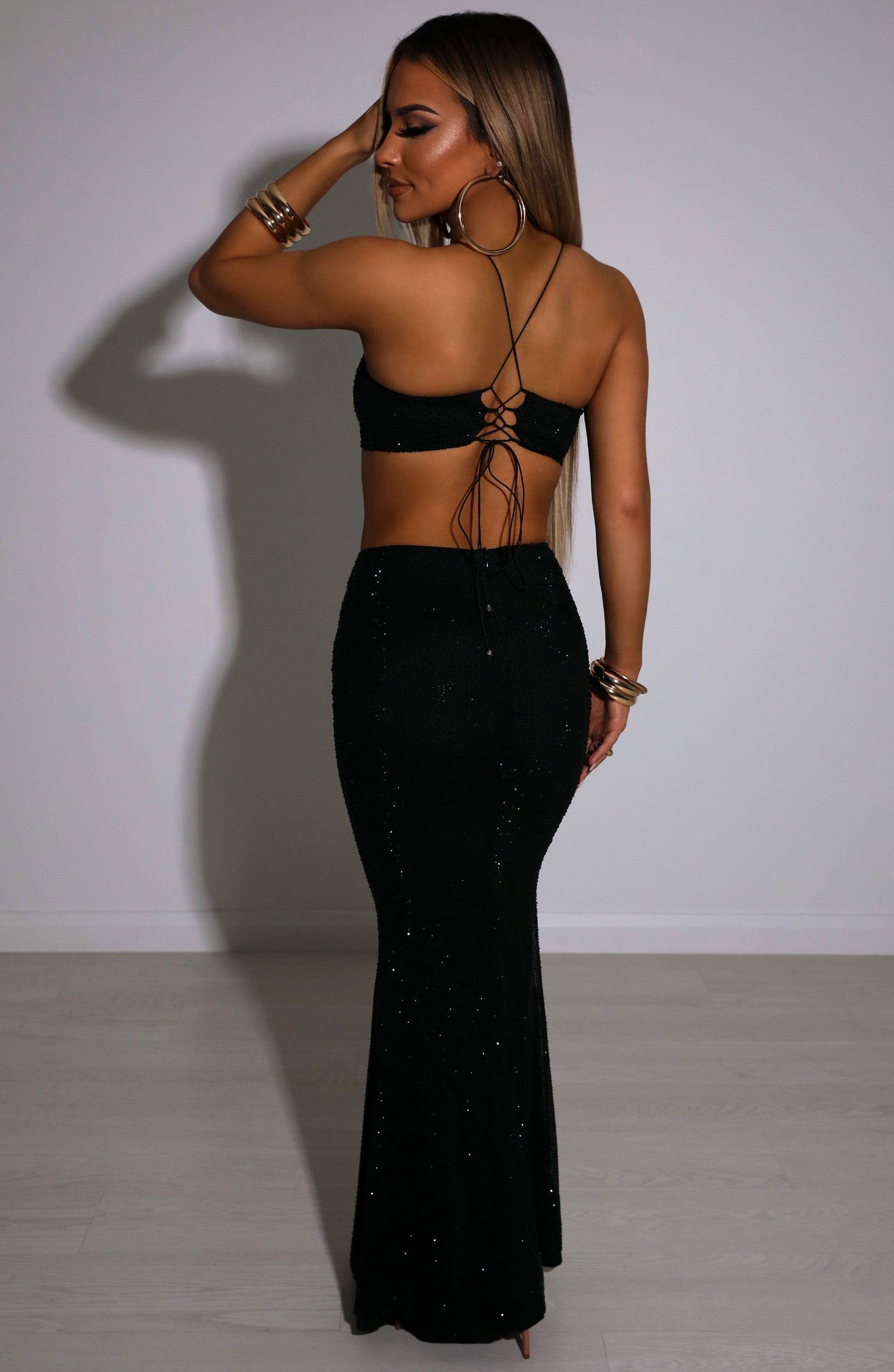 Gonna Maxi Eloise Nero