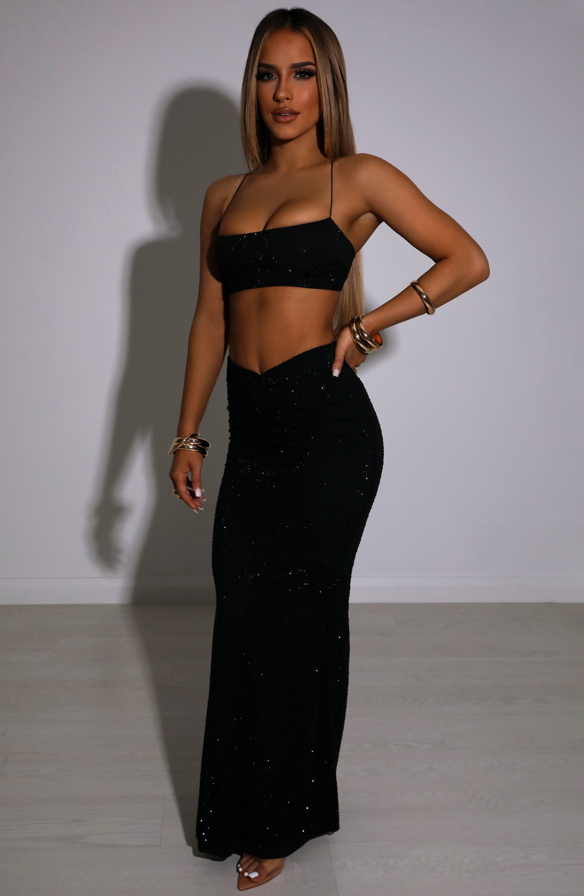 Gonna Maxi Eloise Nero