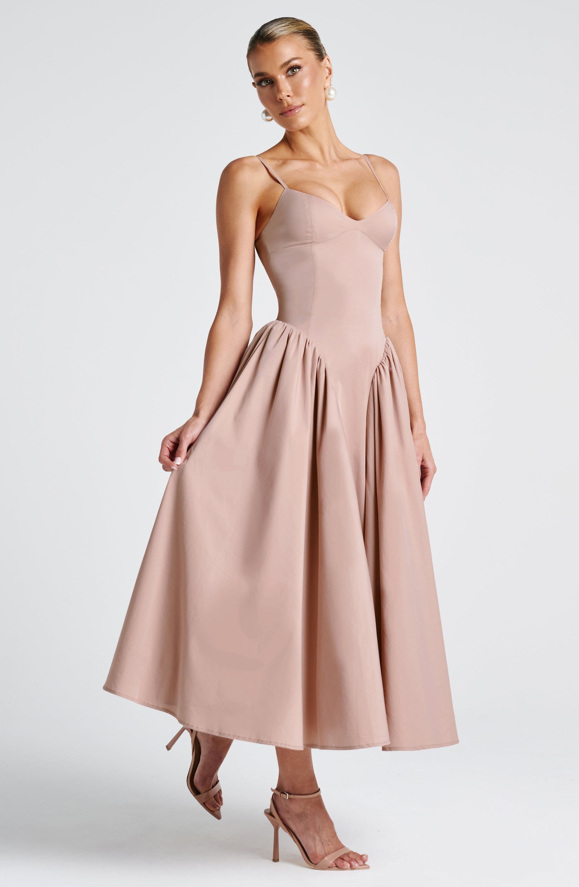 Abito Emerson Midi Vestito Clay