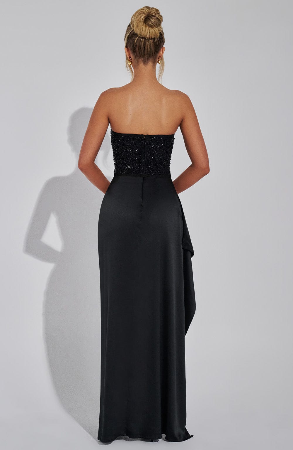 Emrielle Maxi Dress Nero