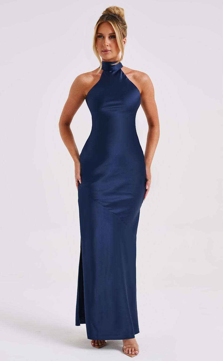 Abito da sera blu navy