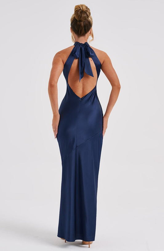 Abito da sera blu navy